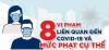 8 vi phạm liên quan đến Covid-19 và mức phạt cụ thể