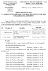 Thông báo khẩn số 5 về việc tìm người có đến các địa điểm với ca dương tính SARS-CoV-2 ghi nhận tại huyện Buôn Đôn,  tỉnh Đắk Lắk