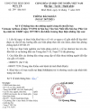 Thông báo đến những người đi trên chuyến bay VN1394 ngày 24/7/2021