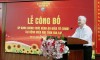 Bs.CKII Lê Quang Hùng - Giám đốc Sở Y tế phát biểu tại buổi lễ. Ảnh: Phương Nga