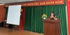 BSCKII. Ngô Thị Tú Thủy, Phó Trưởng khoa, Khoa Kiểm soát bệnh truyền nhiễm, Viện Vệ sinh Dịch tễ Tây Nguyên phát biểu tại buổi Hội thảo (Ảnh: Thu Phương)