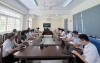 Hình: Quang cảnh buổi tập huấn tại điểm cầu Trung tâm Kiểm soát bệnh tật tỉnh Gia Lai (Ảnh: Thu Phương)
