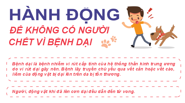 Hành động để không có người chế vì bệnh dại