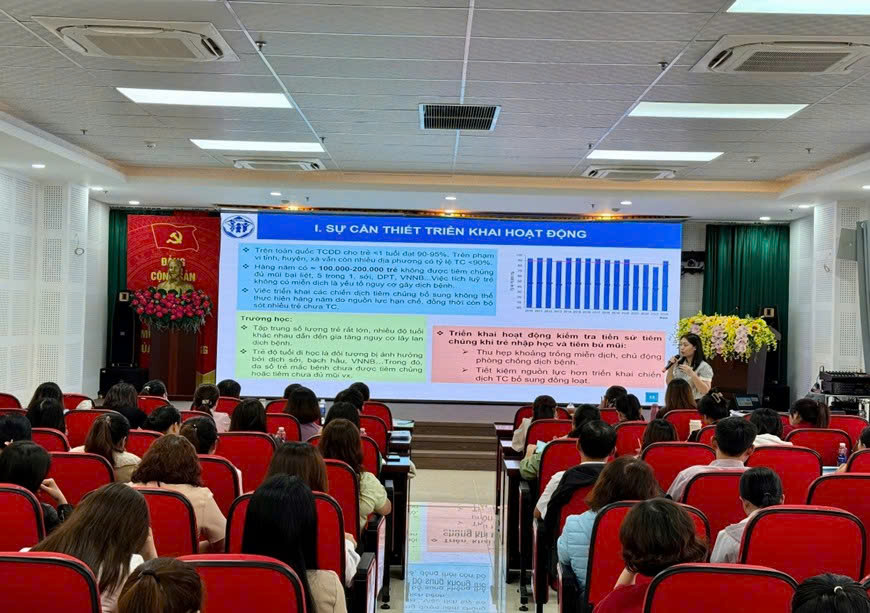 Quang cảnh lớp tập huấn (ảnh: Hồng Quý)