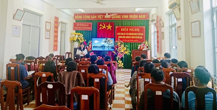 Quang cảnh lớp tập huấn (Ảnh: Thu Phương)