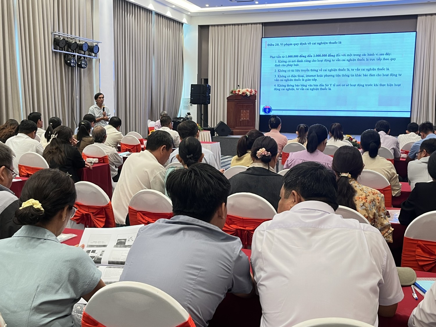 Toàn cảnh lớp tập huấn (Ảnh Thu Hiền)