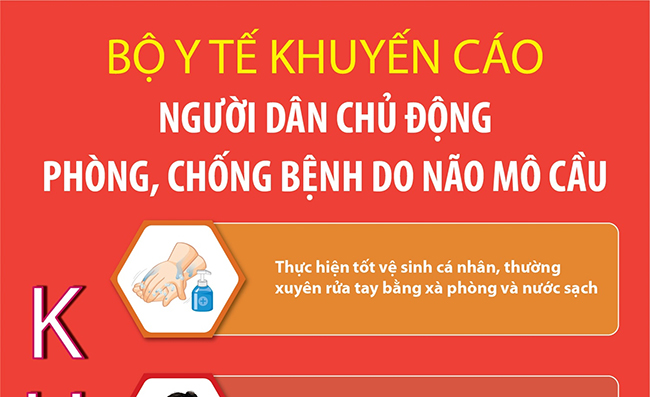 Tăng cường công tác phòng chống não mô cầu