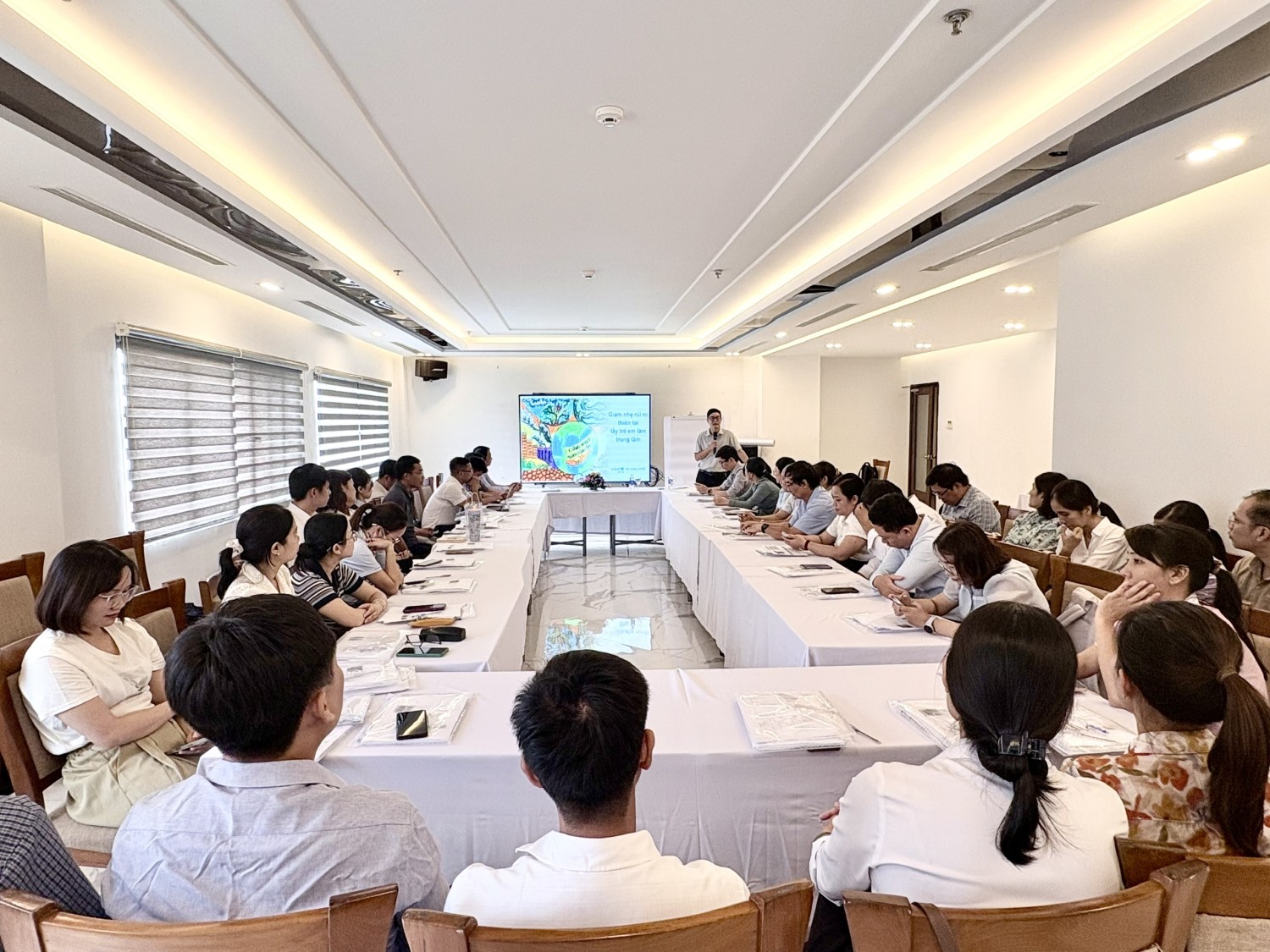 Quang cảnh lớp tập huấn (Thu Phương)